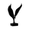 thumbnail image 3 of NIBOLOG Bird Wing Statue Resin Figurine Sculpture Garden Office Home Desktop Decoration, 3 of 7