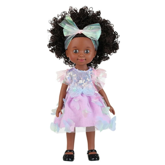 Tarmeek Baby Doll for 18 Month Toddlers, Africa Black 10 Inch Realistic Doll Toys for 3 4 5 Year Old Girls and Boys, Birthday Christmas Gifts for Kids