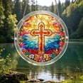 thumbnail image 4 of 7.3 Inch Sun Catchers Indoor Window, Acrylic Rainbow Suncatcher Window Hanging Decoration for Living Room Bedroom Summer Home Balcony Ornaments Decoration, Birthday Gifts for Women, Men, and Mom, 4 of 6