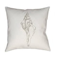 thumbnail image 2 of Surya Shells 18" x 18" Medium Square Throw Pillow SOL022-1818, 2 of 2