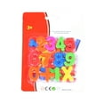thumbnail image 1 of BotaniNest Of 26 Colorful Teaching Numbers Fridge Alphabet, 1 of 5