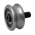 thumbnail image 2 of BQLZR 6mm ID Titanium Color U Shaped Groove Ball Bearing with M6x23mm Screw, 2 of 5