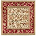 thumbnail image 2 of Safavieh Lyndhurst Victoria Floral Area Rug, Ivory/Red, 5'3" x 5'3" Square, 2 of 8