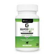 VetriScience Laboratories GlycoFlex 2, Moderate Strength Hip and Joint Supplement for Dogs, Chicken Liver Flavor, 60 Chewable Tablets