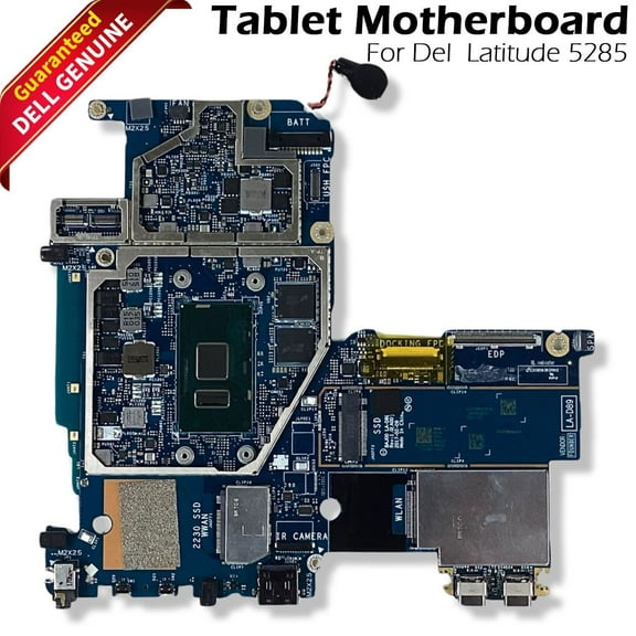 Pre-Owned Dell Latitude 5285 2-In-1 Tablet Motherboard i3-7100U 2.4GHZ 4GB D4VVK