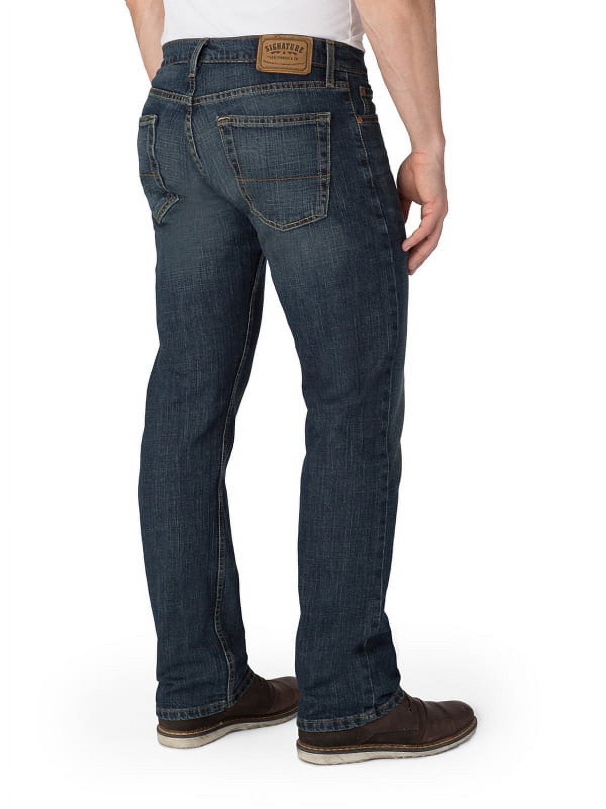 Signature By Levi Strauss & Co. Men's Straight Fit Jeans - Walmart