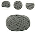 thumbnail image 6 of yotijay Chunky Wool Yarn Jumbo Yarn Arm Knit Yarn Knitting Hand Knit Yarn DIY Crocheting Deep Gray, 6 of 9