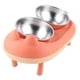 thumbnail image 3 of Cuenco de comida para perros y gatos, comedero doble para mascotas, cuenco para comida para gatos, innovación moderna, 3 of 11