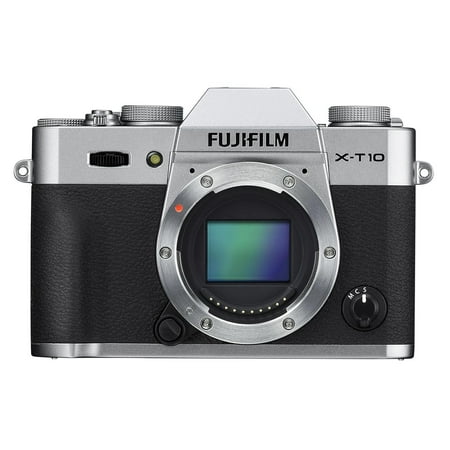 Fujifilm X-T10 (Body Only) Silver Mirrorless Digital Camera