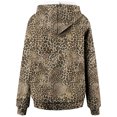 thumbnail image 5 of VBTAPA Womens Oversized Graphic Hoodie Leopard Print Hooded Sweatshirt Drawstring Long Sleeve Loose Casual Pullover Tops Y2K Streetwear Multicolor S, 5 of 7