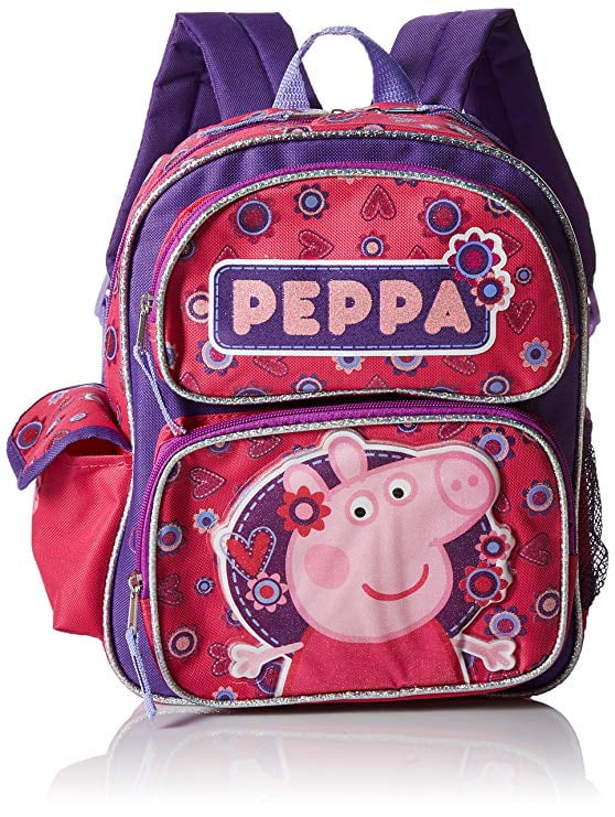 Small Backpack Peppa Pig Pleasant Peppa Pink 12" New 154428