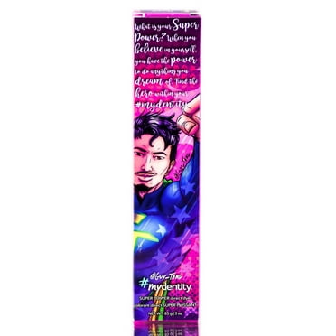 {Night Warrior} Guy Tang #MyDentity Super Power Direct Dye Hair Color (3 oz) w/ SLEEKSHOP Hair Rat Tail Steel Pin Comb for Scalp