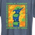 thumbnail image 3 of Toy Story - Aliens Triple Threat - Women's Short Sleeve Graphic T-Shirt, 3 of 5