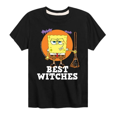 

SpongeBob SquarePants - Best Witches - Toddler And Youth Short Sleeve Graphic T-Shirt