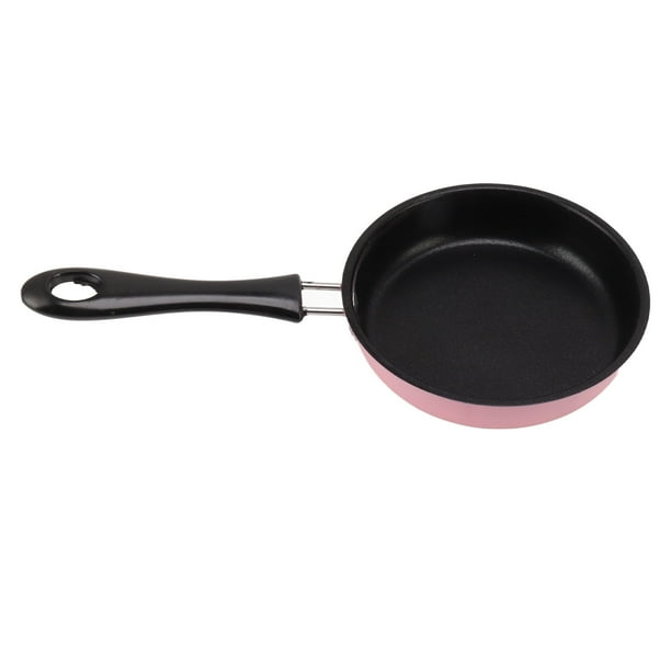 Mini sartén para huevos, mini sartén de acero inoxidable, mini sartén para desayuno, mini sartén antiadherente creada magistralmente