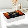 thumbnail image 6 of Cat PU Leather Jewelry Box Display Case with Removable Compartment and Bracelet Holder - Portable Storage Container, 6 of 6