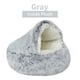 thumbnail image 1 of 2023 Winter Long Plush Pet Cat Bed Round Cat Cushion Cat House Warm Cat Basket Cat Sleep Bag Cat Nest Kennel For Small Dog Cat ShopWise Round, 1 of 14