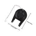 thumbnail image 2 of Phenofice 4Pcs Rubber Toilet Flapper Replacement Kit Black Compatible with Toilet Tanks for Leak Prevention, 2 of 8