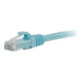 thumbnail image 2 of C2G 7ft Cat6a Snagless Unshielded (UTP) Network Patch Ethernet Cable - Aqua - patch cable - 7 ft - aqua, 2 of 2