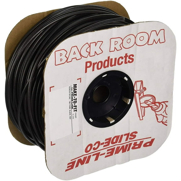 Prime-Line Products P 8127 Screen Retainer Spline, .180-in, Foam, Black, 500-ft