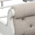 thumbnail image 6 of Magnolia Manor White King Uph Sleigh Bed, 6 of 9