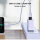 thumbnail image 3 of Adaptador USB C a USB (paquete de 4), adaptador USB C a USB Otg, USB hembra a USB-c macho (2 negros y 2 blancos), 3 of 5