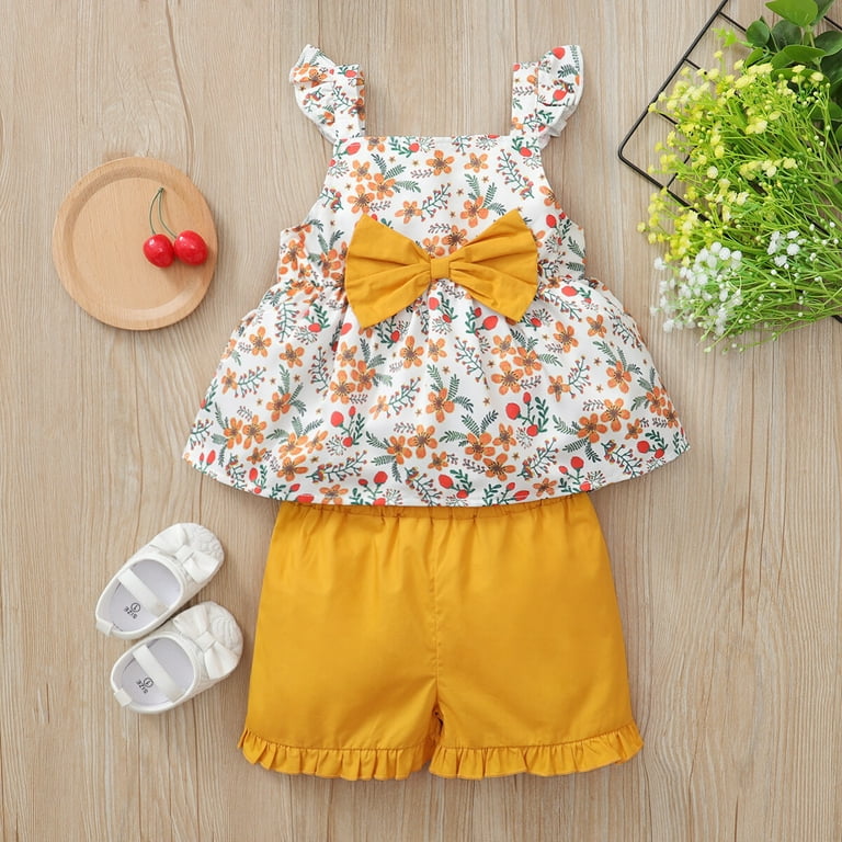 18 month top girl summer clothes