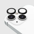 thumbnail image 2 of Case-Mate Camera Lens Protector Aluminum Rings for Apple iPhone 14 and iPhone 14 Plus - Black, 2 of 6