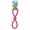Blue, variant on Digger Figure 8 Tugger Dog Toy  Durable Thermoplastic Rubber Chew and Tug Toy Green