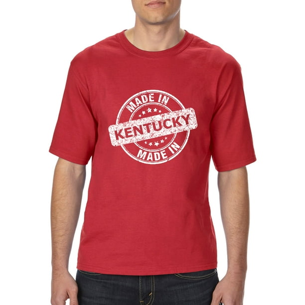 men's suits louisville ky Artix - Mens and Big Mens Made in KY Kentucky Map Louisville Flag T-Shirt, up to size 3XLT ...