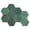 Emera - Hex, variant on SAMPLE-Jenae Vivin Black 4-in. Zellige Glossy Ceramic Wall Tile
