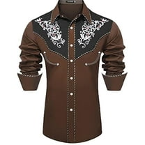 Mens Long Sleeve Button Down Shirts Solid Color High Neck Shirt Versatile Stand Up Breasted Shirt Business Classic Fit