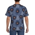 thumbnail image 2 of Rocae Sunflowers for Men's Moisture-Wicking Crew Tee - T-Shirt for Sports, Outdoor Activities, and Casual WearX-Large, 2 of 9