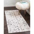 thumbnail image 1 of Unique Loom 3143070 2 ft. 2 in. x 6 ft. Malasana Basilica Runner Rug, Ivory, 1 of 1
