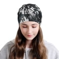 thumbnail image 2 of Naloa Abstract Eagle Ink Soft Beanie Hat, Knit Beanie Daily Beanie in Fine Knit for Women Men Winter Travel, Outdoor, 2 of 7