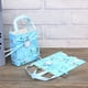 thumbnail image 4 of KAKOWELY 12 bolsas de papel portátiles con diseño de dibujos animados para dulces, para bodas, cumpleaños, fiestas, color azul., 4 of 4