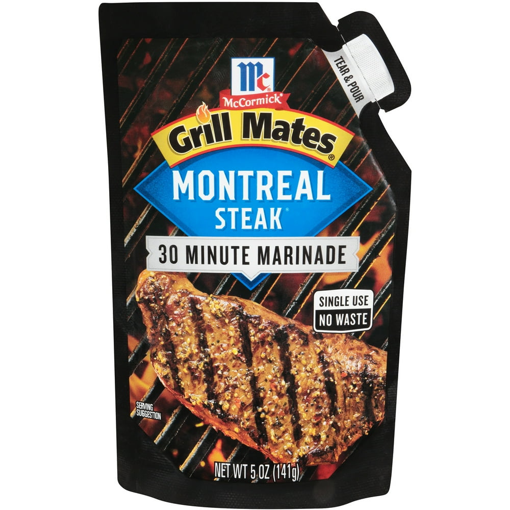 McCormick Grill Mates Montreal Steak Single Use Marinade, 5 oz
