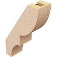 thumbnail image 5 of Ekena Millwork 3"W x 8"D x 12"H Ridgewood Rough Cedar Woodgrain TimberThane Knee Brace, Primed, 5 of 6