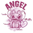 thumbnail image 2 of Womens Lilo & Stitch Cute, Small, And Fluffly T Shirt, 2 of 4