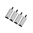 thumbnail image 2 of 4x Sofa Feet Metal Furniture Legs Rustproof Adjustable Height Support Leg for Furniture Modern Style Replacement Couch Legs for Table Chair , 8cm, 2 of 8