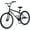Black-1, variant on POVANLI 26 Inch BMX Bike with Disc Brakes, Single Speed, 15 Inch Frame