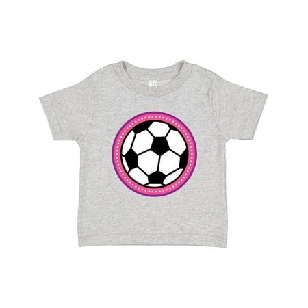 

Inktastic Soccer Player Girls Sports Ball Gift Toddler Toddler Girl T-Shirt