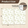 thumbnail image 2 of Kitchen Curtains (2 Pcs) Over Sink for Bathroom Window Cafe Basement Cortinas para Cocina Farmhouse Short Mini Curtain Flower Bee Summer Daisy Elegant Country Rustic Modern Cute - 27.5×36", 2 of 6
