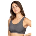 thumbnail image 2 of Fruit of the Loom Women's Tank Style Cotton Sports Bra, 3-Pack, Style 9012, 2 of 9