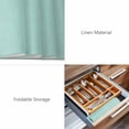 thumbnail image 6 of Placemats 1 Pack, Linen Mint Green Woven Placemat, Linen Place Mats for Kitchen/Dining Tables, Modern Minimalist Pure Solid Color Washable Table Mats for Party, 6 of 8