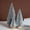Silver, variant on 3 Pcs Dark Blue Classic Artificial Mini Christmas Tree Sisal Bottle Brush Trees with Wood Base Christmas Pine Trees for Autumn Winter Holiday Home Kitchen Party Decor