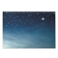 thumbnail image 1 of Night Cutting Board, Ombre Inspired Sky Vibrant Stars Universe Astronomy Exploration, Decorative Tempered Glass Cutting and Serving Board, Large Size, Pale Blue Dark Blue, by Ambesonne, 1 of 1
