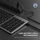 thumbnail image 4 of Teclado de oficina teclado de escritorio recargable de 102 teclas inalámbrico para empresas ANGGREK Otros, 4 of 8