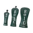 thumbnail image 4 of 3 fundas de madera para palos de golf, fundas de madera para palos de golf, accesorios de golf portátiles antidesgaste Verde, 4 of 9