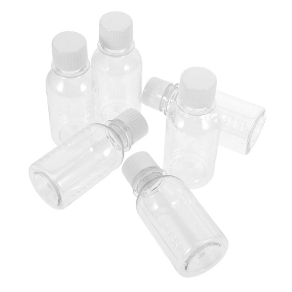 OULII 6Pcs Small Organizers With Cap For Travel Use